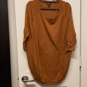 Express circle hem sweater
